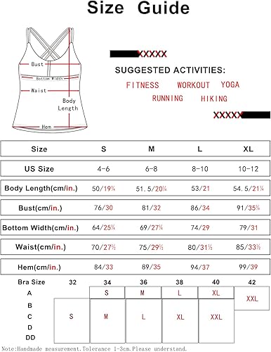 icyzone Damen Sport Top mit Integriertem BH - Longline Gepolsterter Yoga-BH Ohne Bügel, 2 in 1 Gym Fitness Tanktop