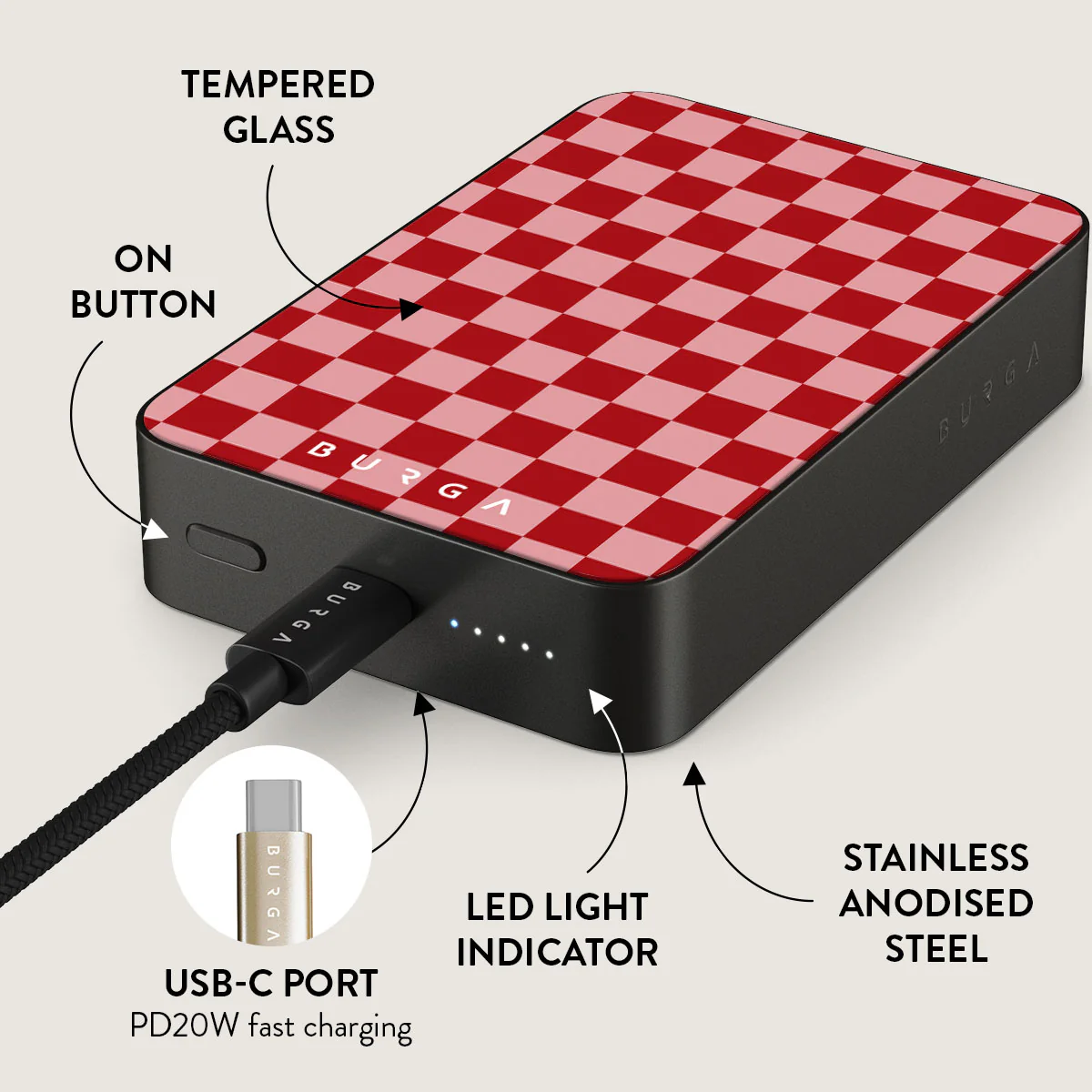 Cheerleader - Magnetic Power Bank