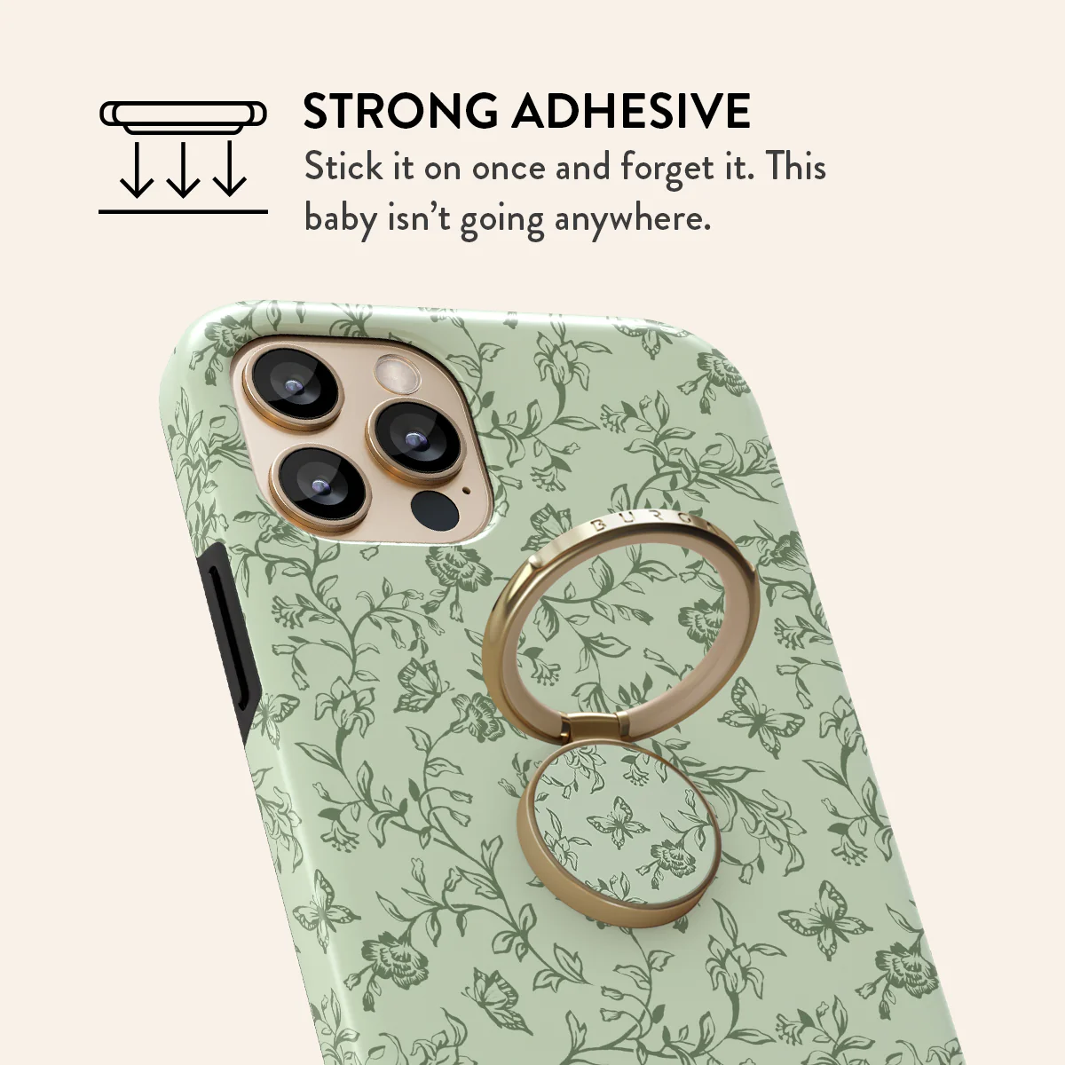 Lost In Thought - Adhesive Ring Holder