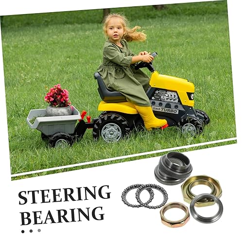 LALADEFIEE Vorderradgabel-lenklagersatz Robuste Eisen-scooter- -lenkung Einzigartiges Design