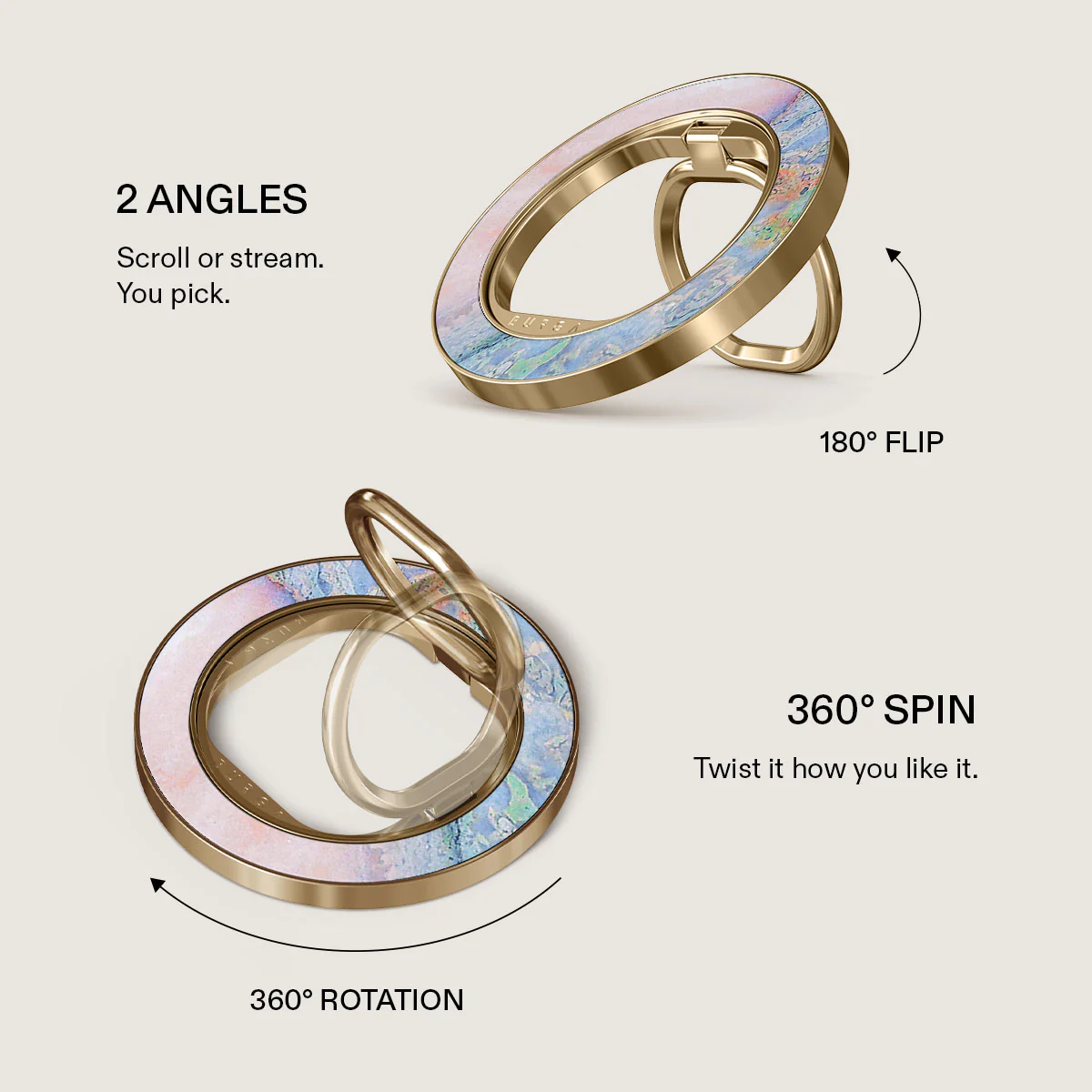 Holo - Holographic Magnetic Ring Holder