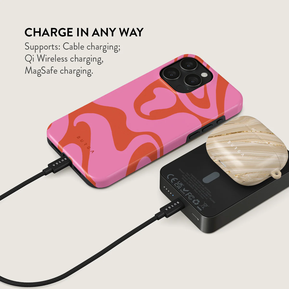 Ride The Wave - Magnetic Power Bank
