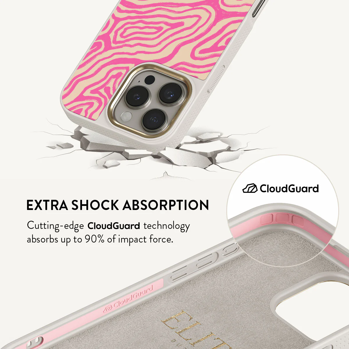 Pink Shores - iPhone 16 Pro Max Case