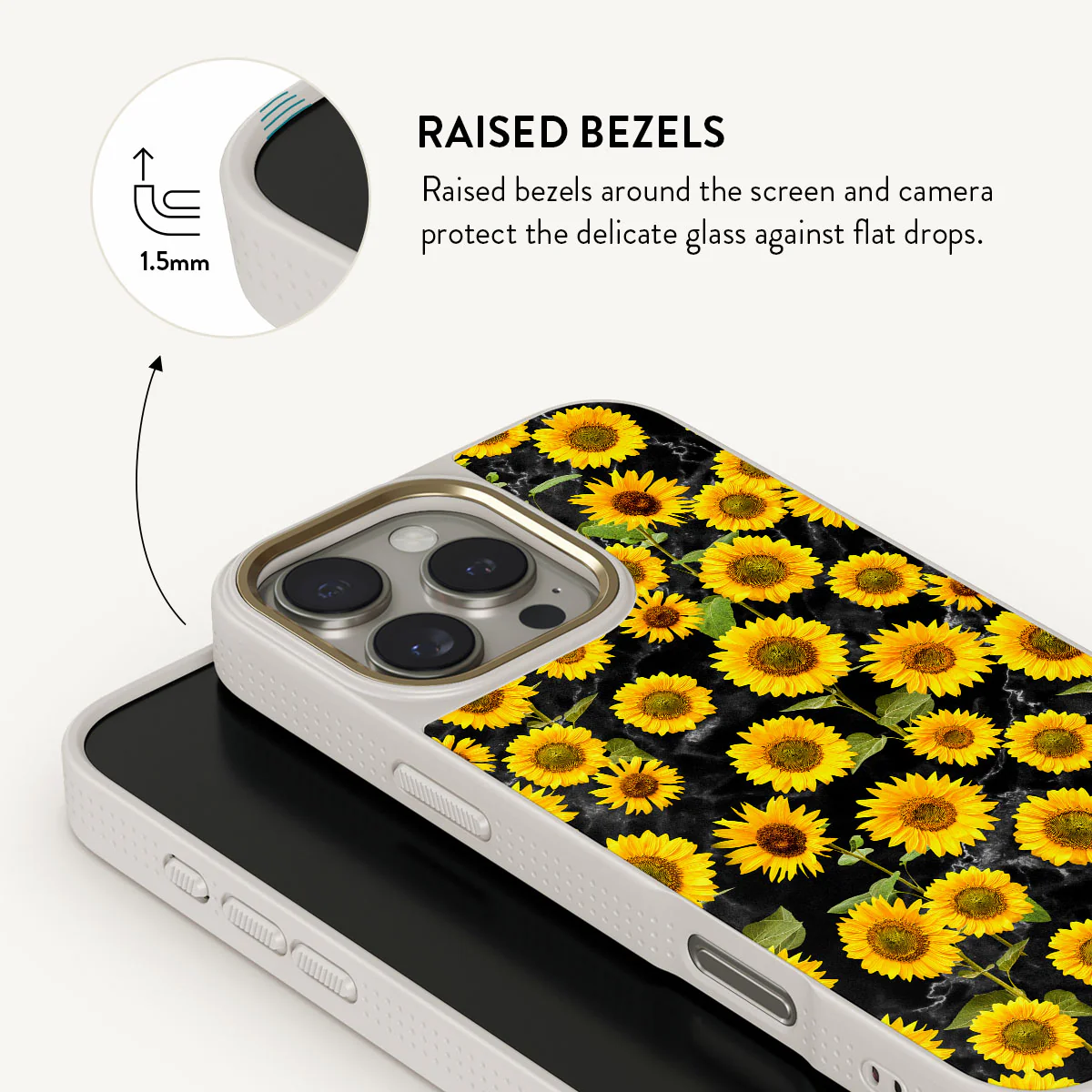 Sunflower Glimmer - iPhone 16 Pro Max Case