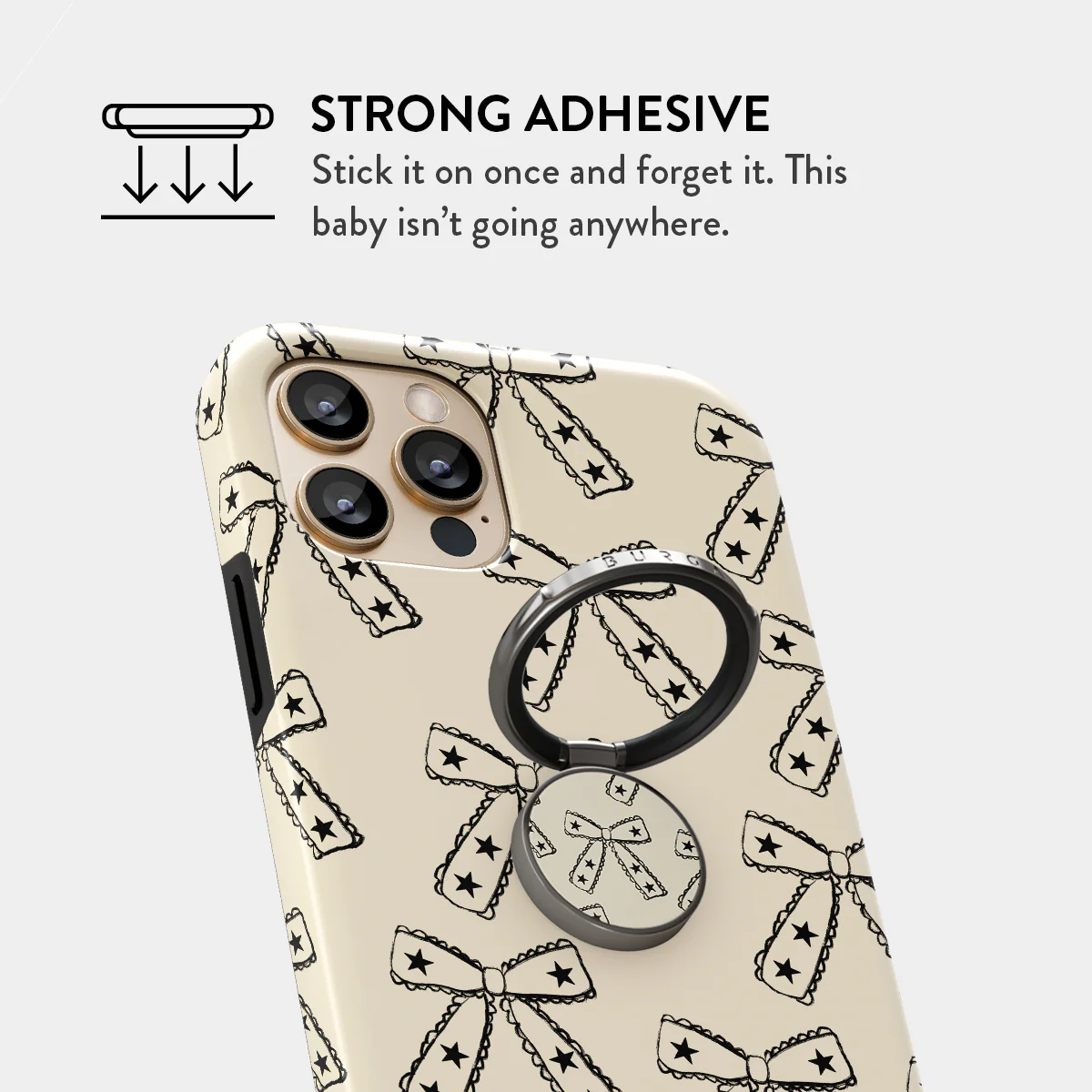 Lone Star - Adhesive Ring Holder