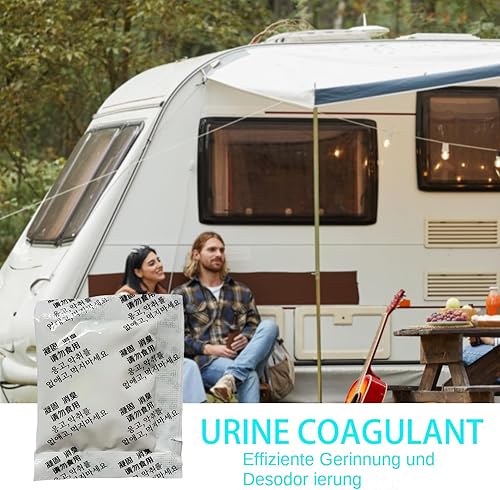 Urin Absorbierendes Pulver - 100 Stücke Urin Absorbierendes Gel, Poo Urinpulver | Geruchsentferner -Urin -Gerinnungs -Toilette Absorbierende Gel Pee Pulver, Flüssiges Absorbierendes Pulver Zum Wanderf
