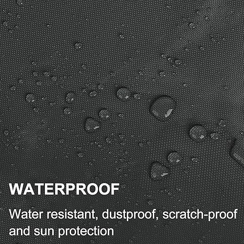 LDIW Persenning Bootspersenning 420D Wasserdicht Bootsabdeckung Staub Schutz Bootsplane, für Yacht Schnellboot Runabout Fisch-Ski,Grau,21~24FT: 732X300cm