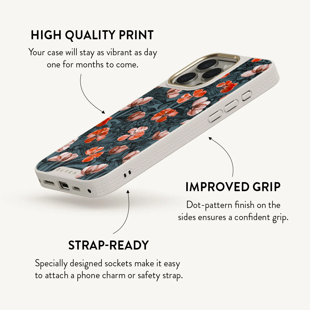 No Rain No Flowers - iPhone 16 Pro Max Case