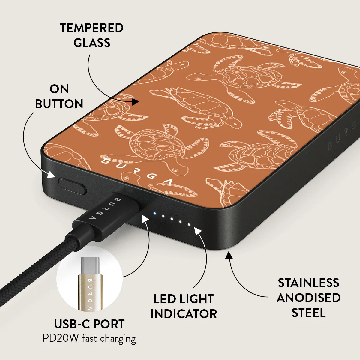 Earth Shell - Magnetic Power Bank