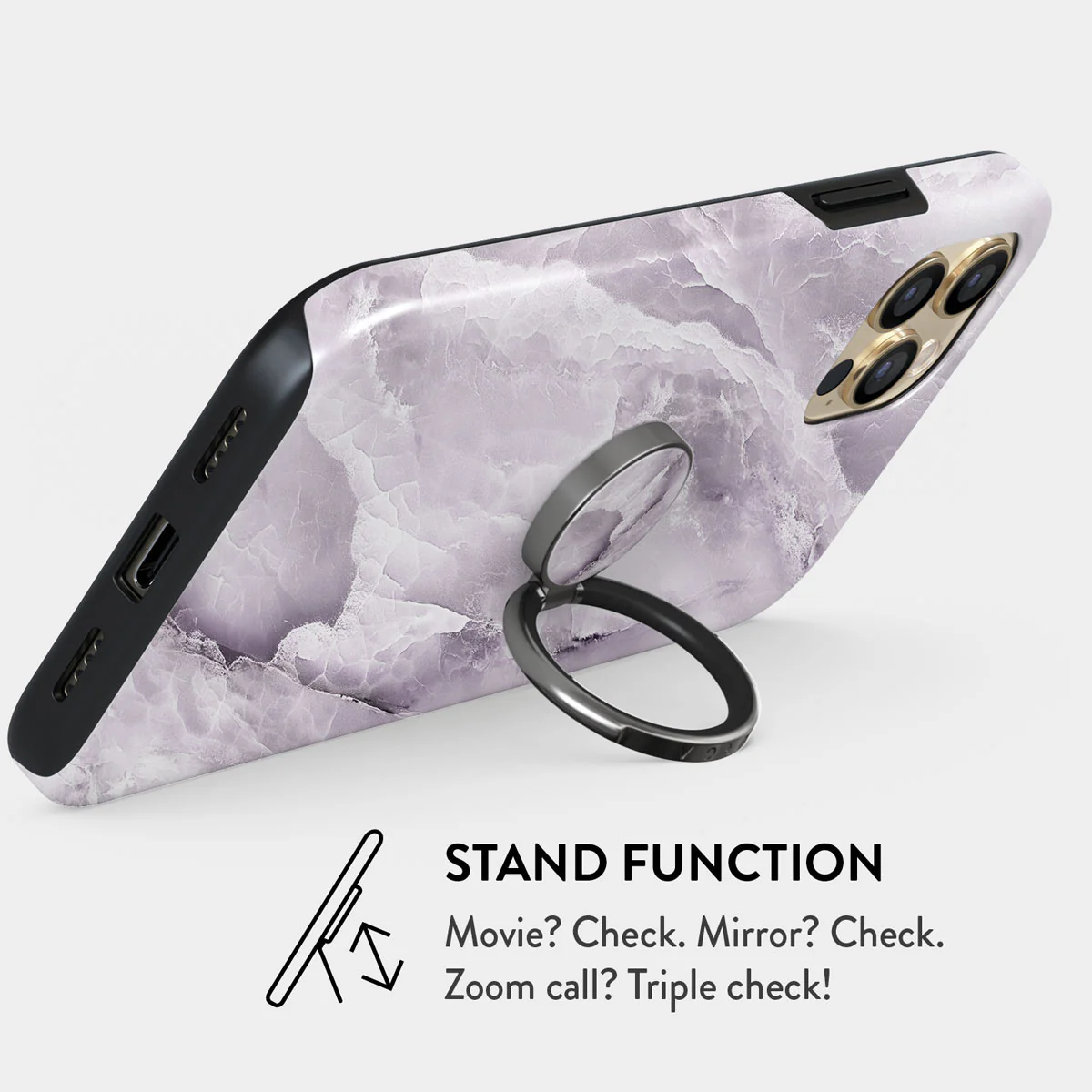 Black Currant - Adhesive Ring Holder