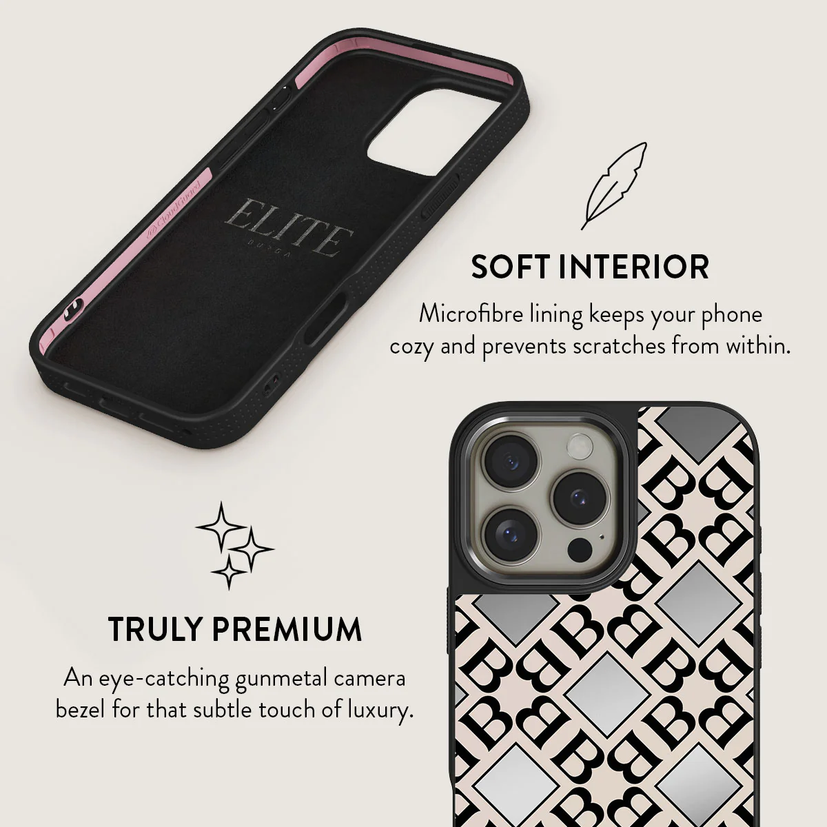 Monogram - iPhone 16 Pro Max Case