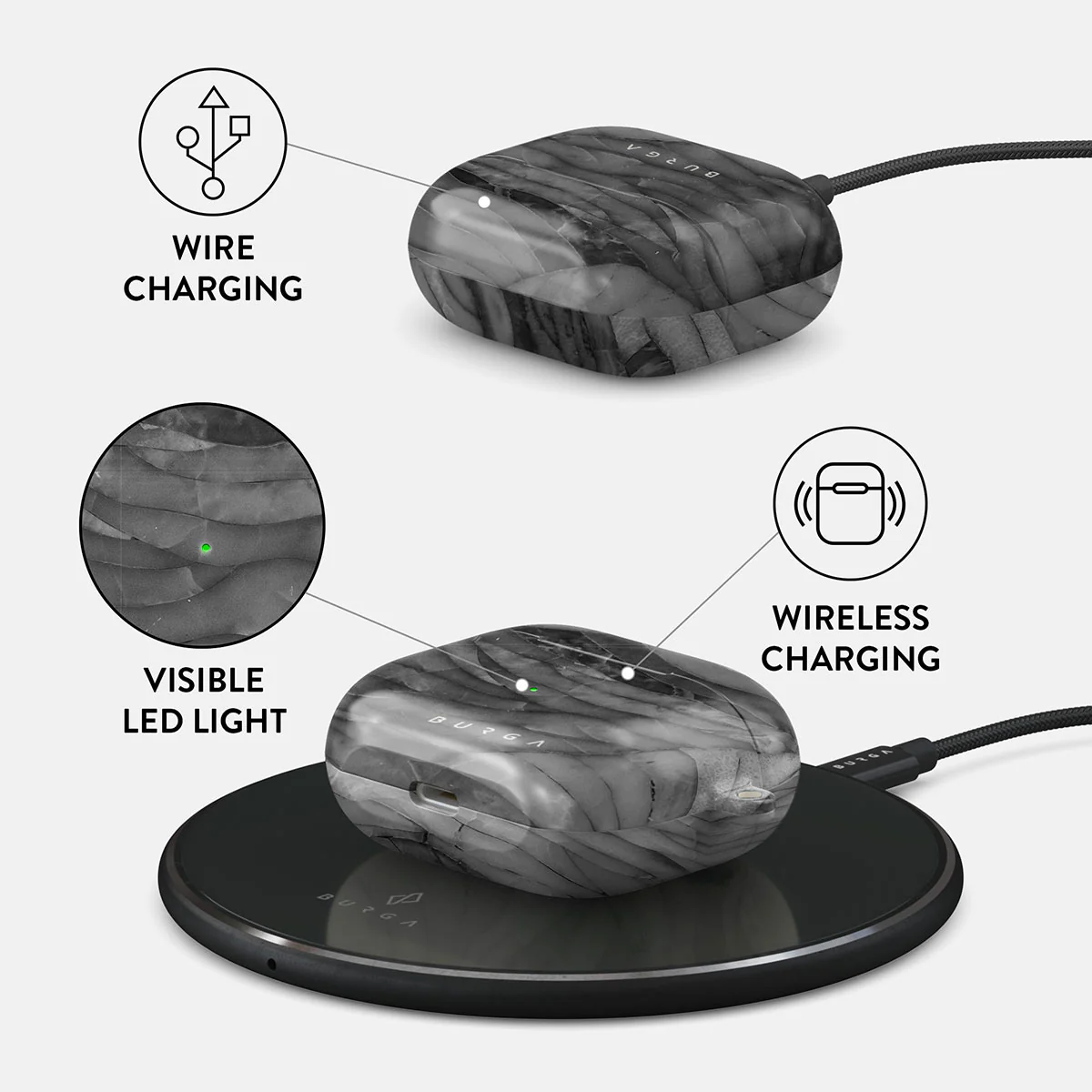 First Expedition - Gray AirPods 3 Case