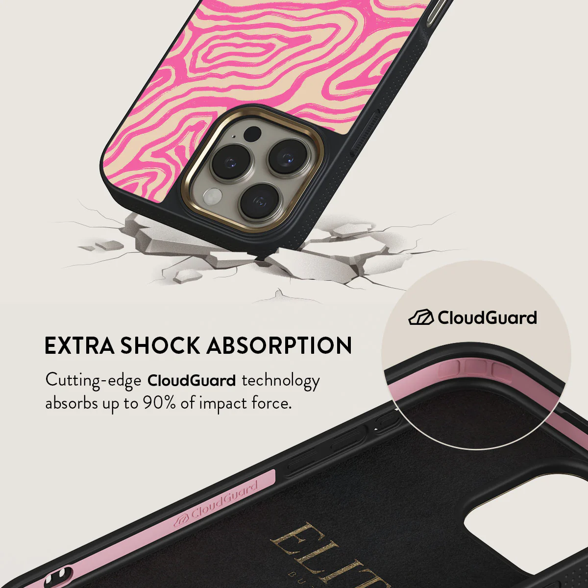Pink Shores - iPhone 16 Pro Max Case
