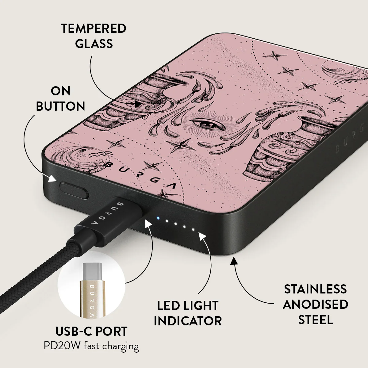 Aquarius - Magnetic Power Bank