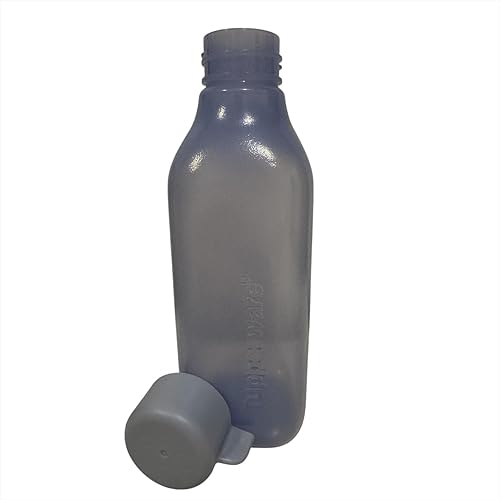 Tupperware to Go Eco 500ml EcoEasy Öko quadtratisch Flasche Drehverschluss für Kohlensäure geeignet lieferbar (lila flieder)