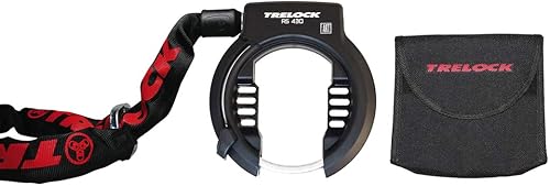 Allegion Unisex – Erwachsene Trelock Rahmenschl, Schwarz, Einheitsgröße