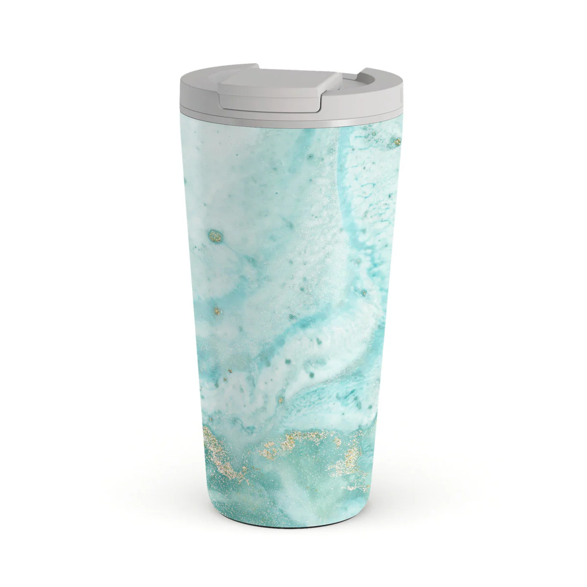 Uluwatu Waves - Teal Travel Mug