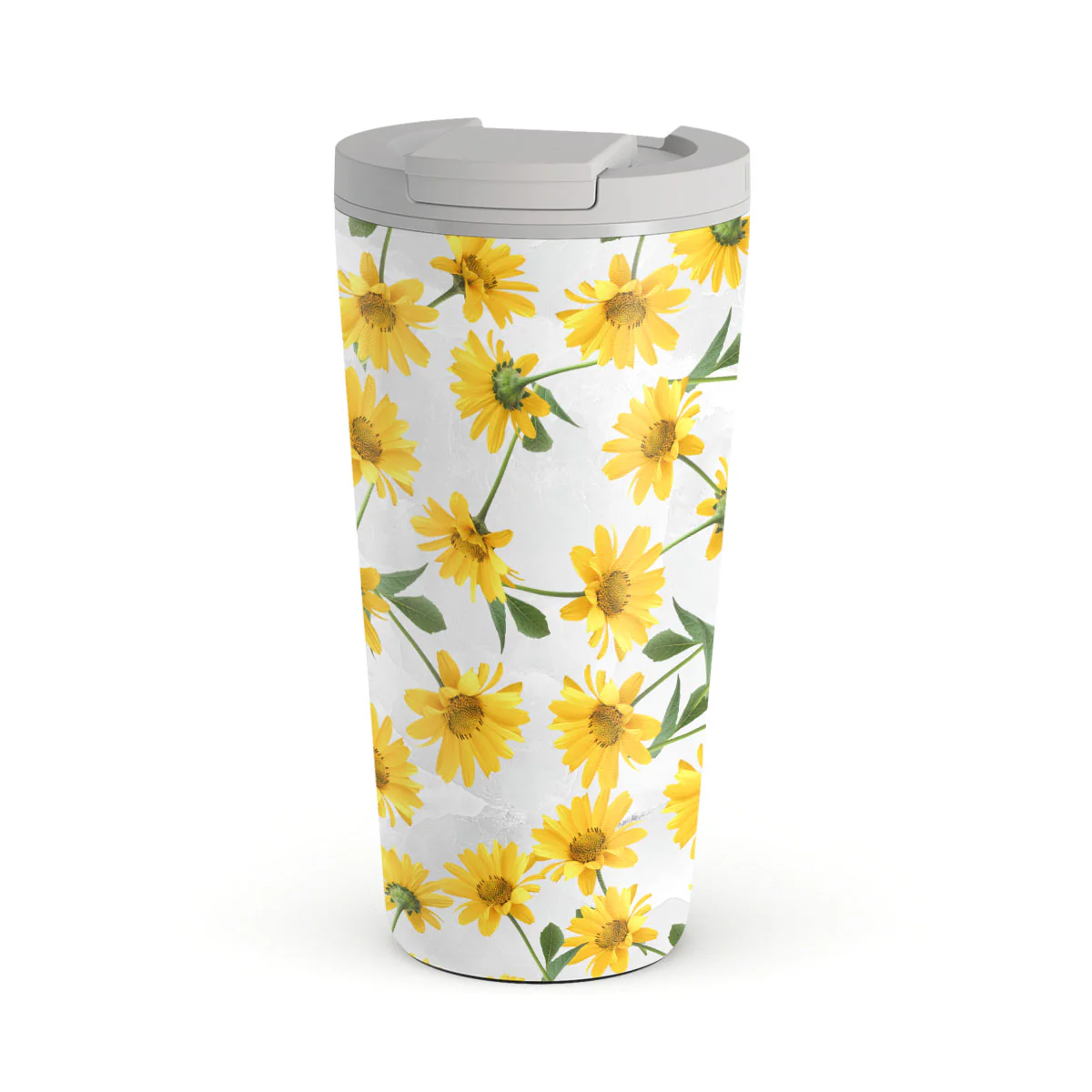 Summer Scent - Yellow Flower Travel Mug