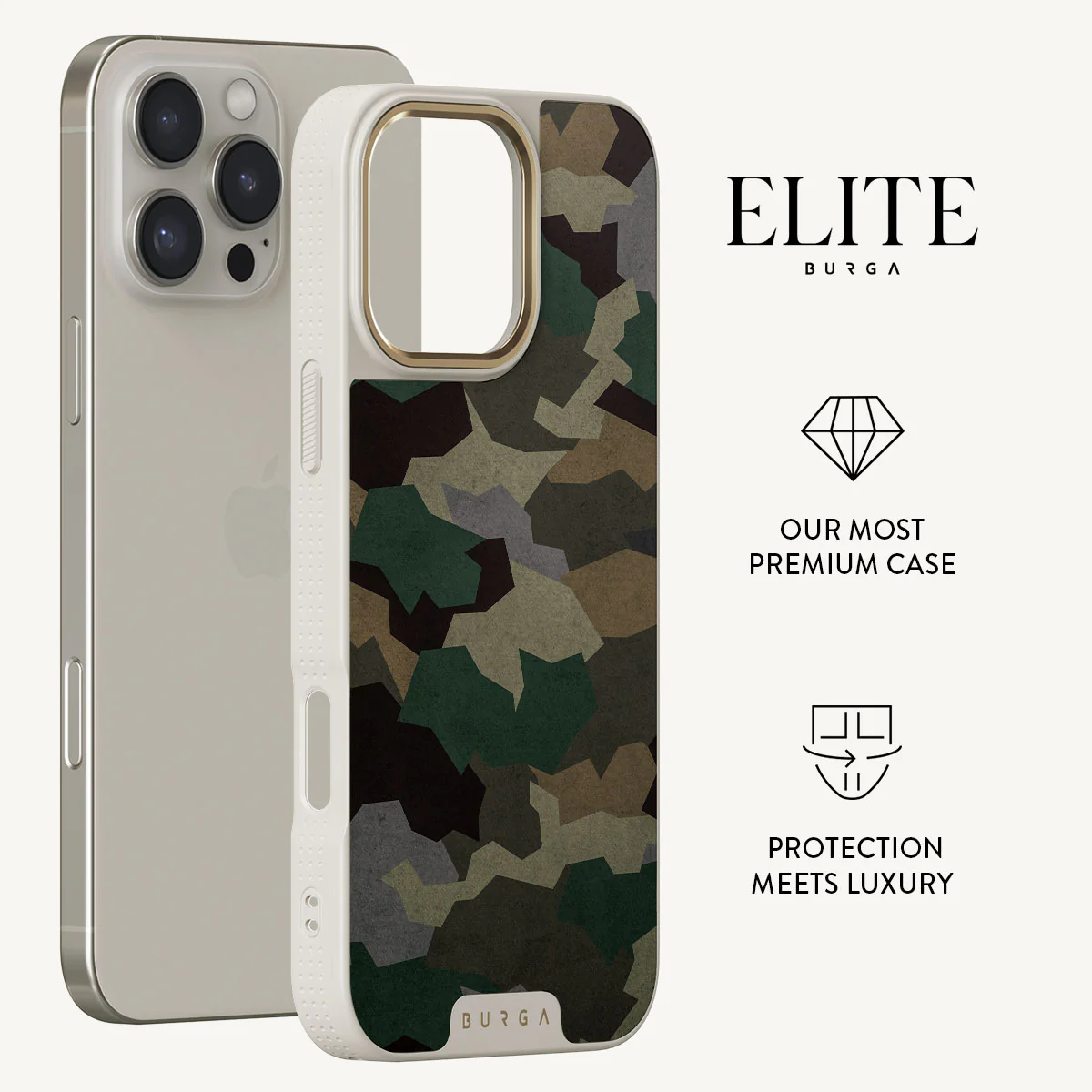 Tropical Green Camo - iPhone 16 Pro Max Case