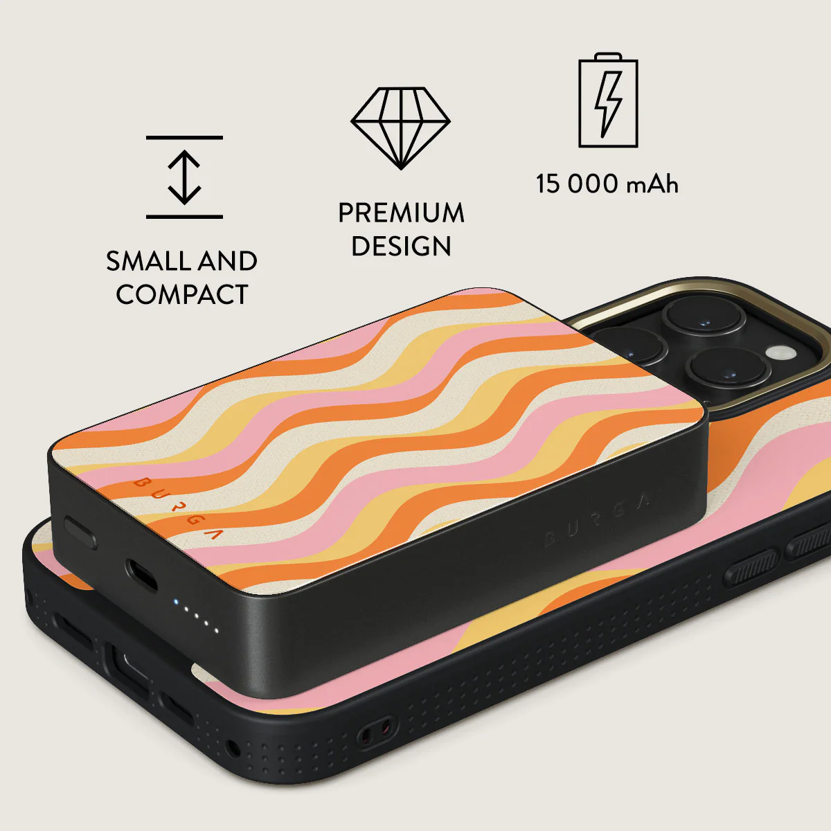 Flower Power - Magnetic Power Bank