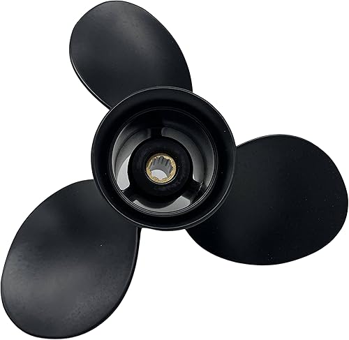 SLEIPNIR Propeller 9x10 1/2 für Mercury Außenborder 3-Blatt-Aluminiumpropeller 8 Zähne rechts OEM-Nr.: 48-828158A12 9x10,5