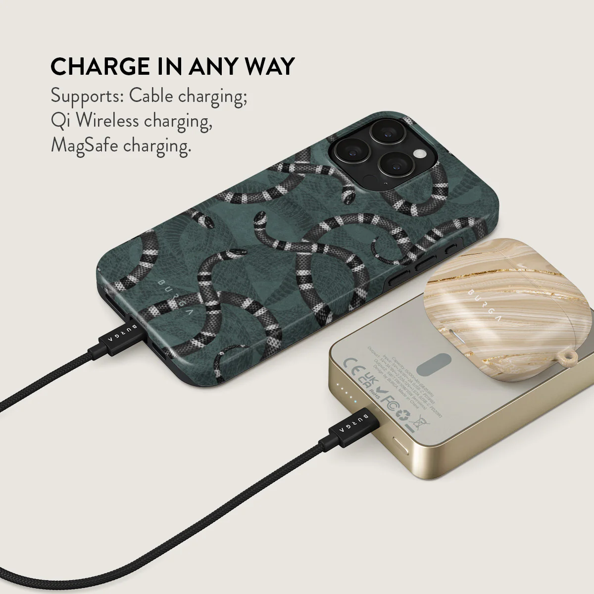 Constant Danger - Cool Magnetic Power Bank