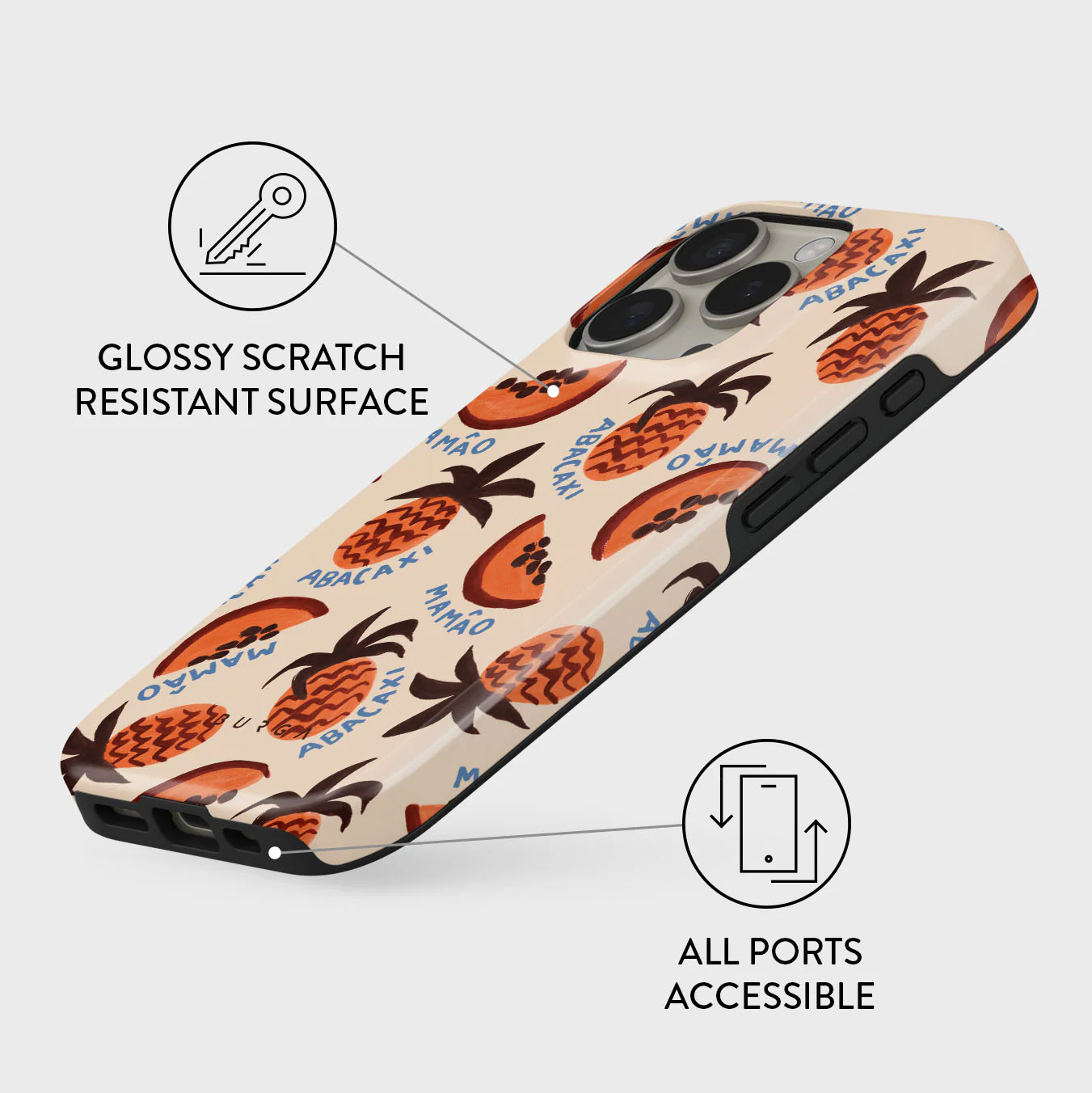 Abacaxi - iPhone 16 Pro Max Case