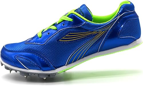 GoldeneAmeisen Leichtathletik Spike Schuhe,Athletik Spike Schuhe,Weitsprung-Leichtathletikschuhe,Track Spike Schuhe,Unisex,Atmungsaktive Leichte,rutschfeste,Laufschuhe,Für Test,Kinder,Herren,Damen