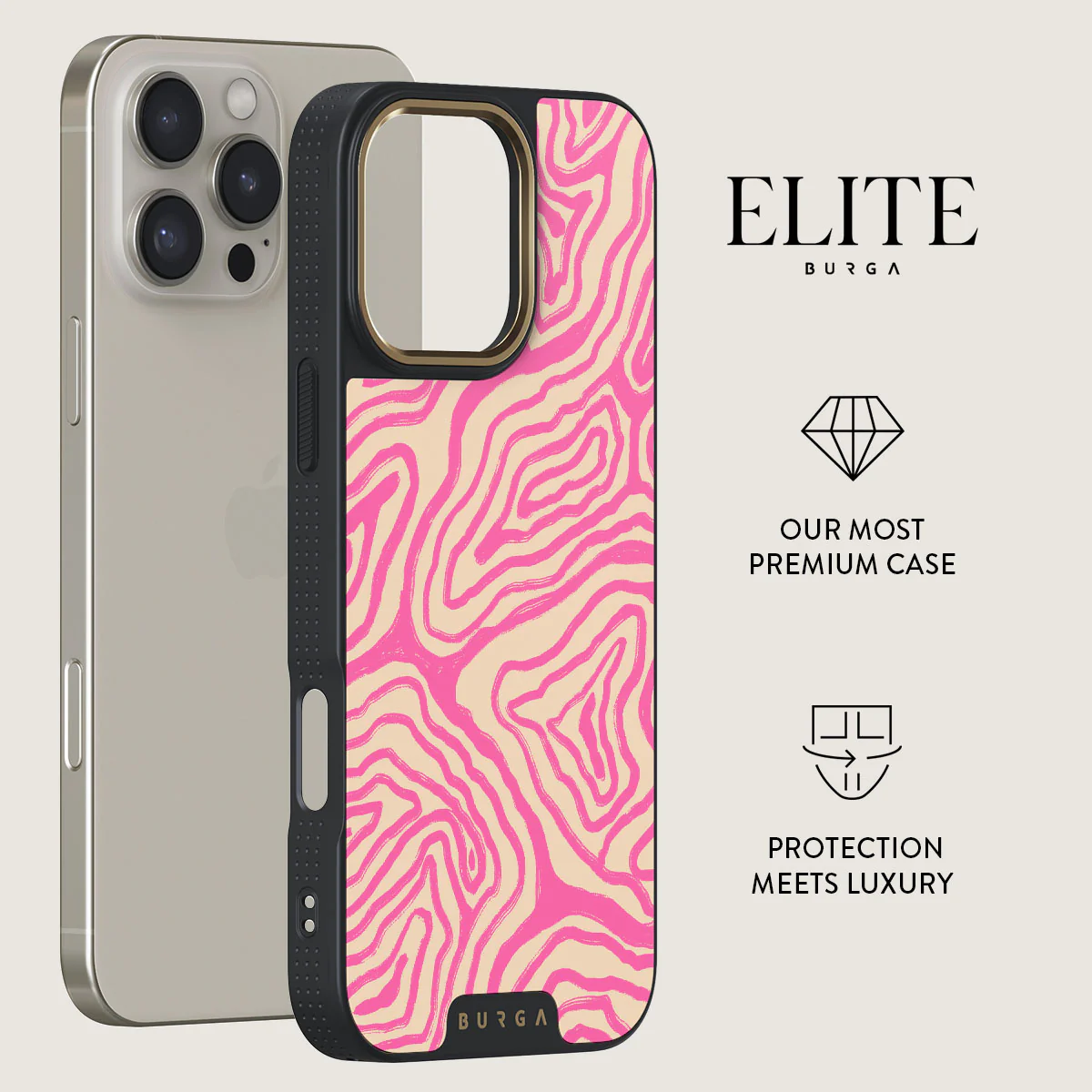 Pink Shores - iPhone 16 Pro Max Case