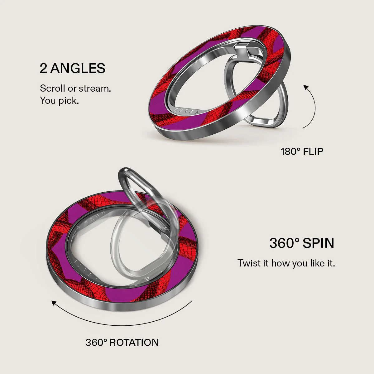 Watch Out - Magnetic Ring Holder