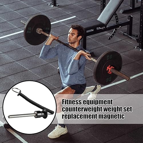 Weight Stack Pin – Magnetischer Verriegelungsstift, Fitness Gym Zubehör, Schwerlast Magnetverschluss | Fitnessgeräte Sicherer Arretierung, Trainings Zubehör Für Heimstudio Kraftmaschinen-Anpassung