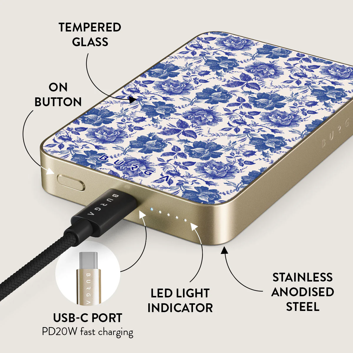 Garden Stories - Magnetic Power Bank