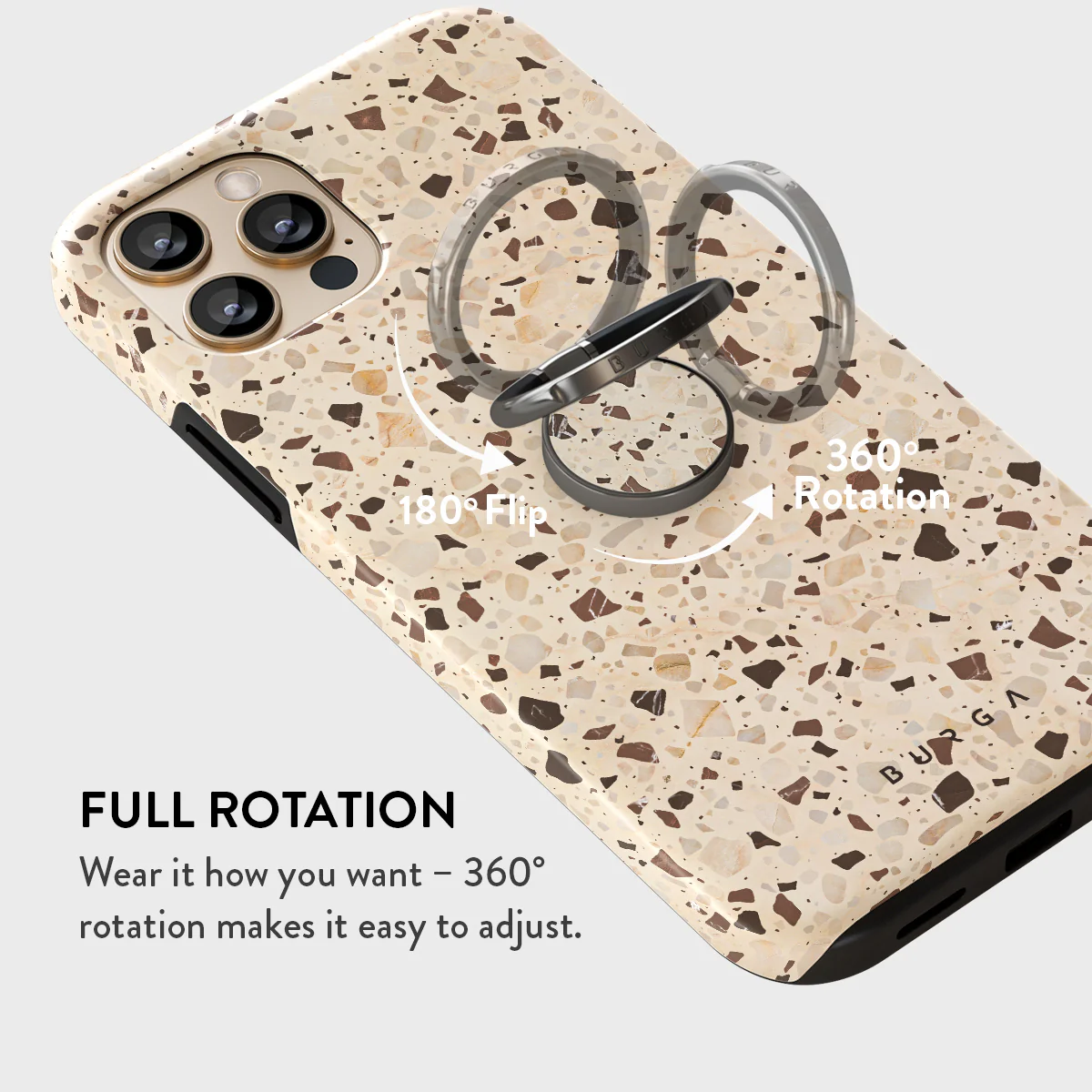 Distant Noise - Terazzo Adhesive Ring Holder