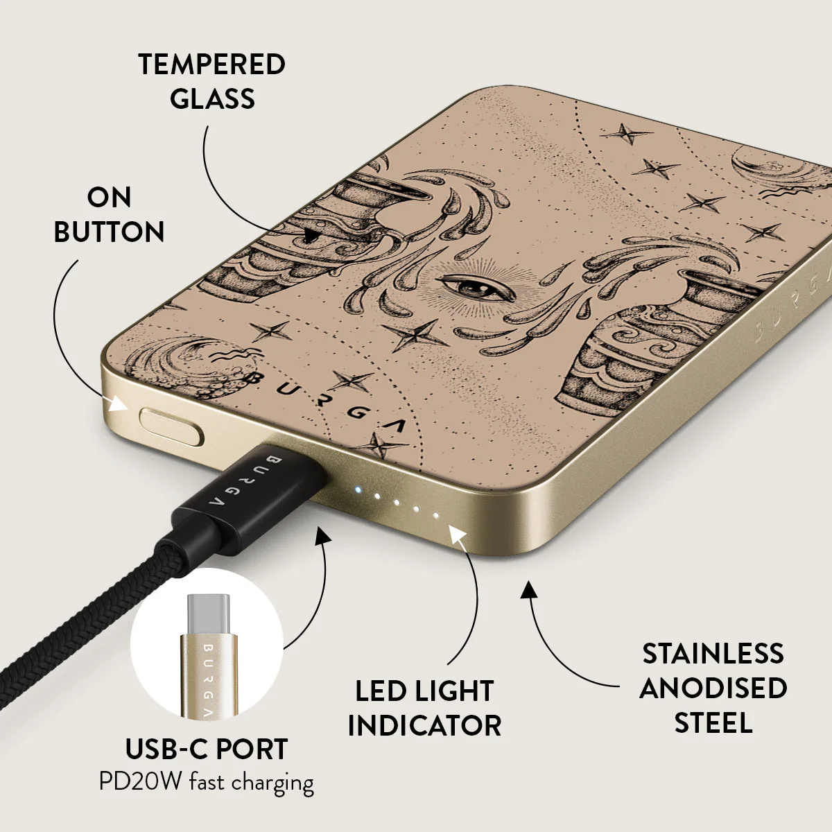 Aquarius - Magnetic Power Bank