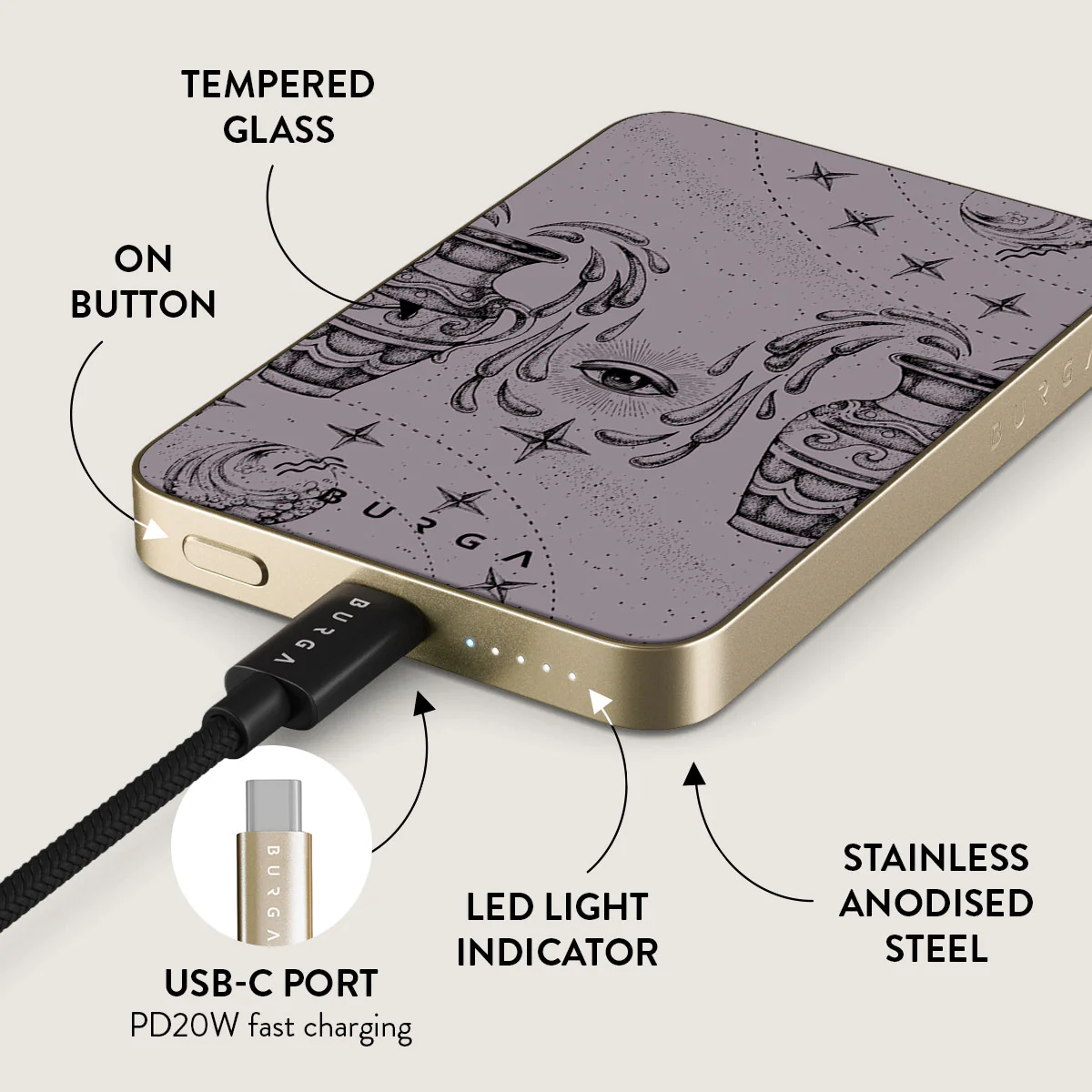 Aquarius - Magnetic Power Bank