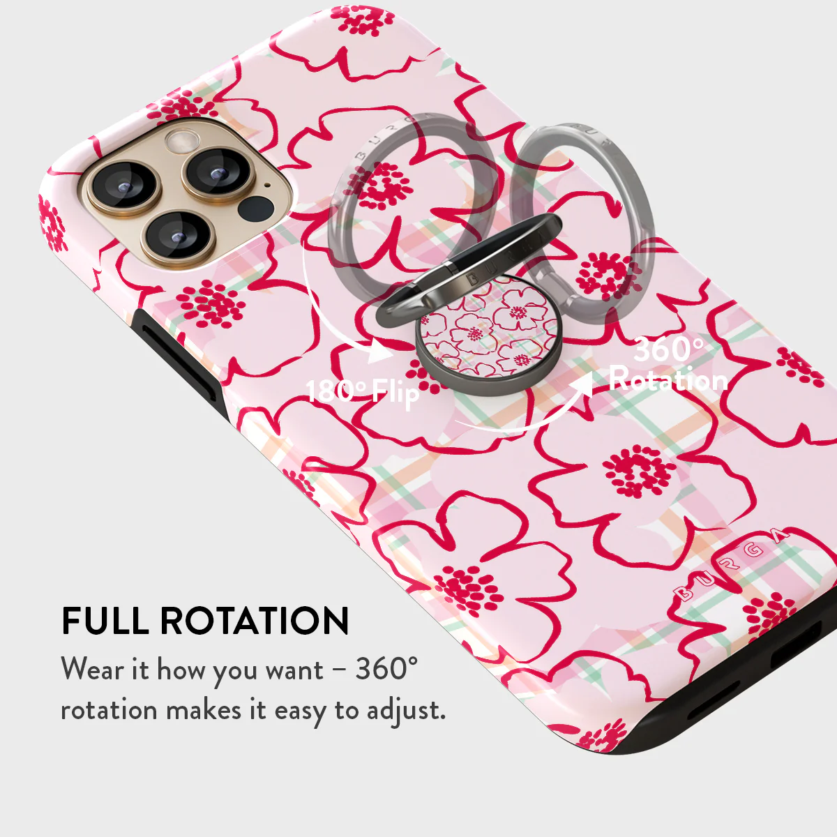 Flower Girl - Adhesive Ring Holder