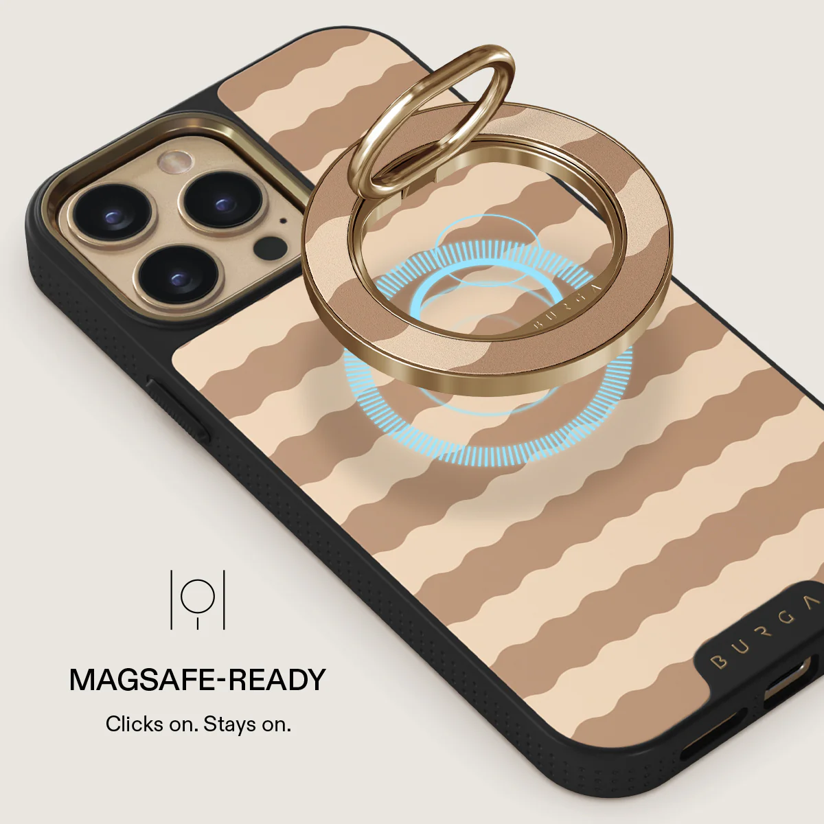 Golden Sand - Magnetic Ring Holder