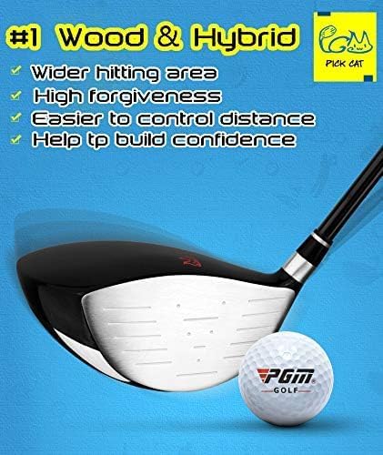 PGM Junior Golfschläger Komplettset für Kinder Kinder - 6-8 Altersgruppen Jungen & Mädchen, Rosa