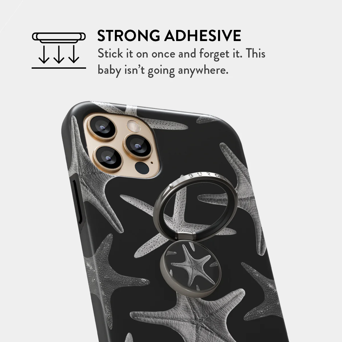 Midnight Ocean - Adhesive Ring Holder