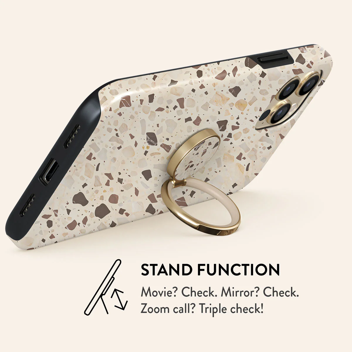 Distant Noise - Terazzo Adhesive Ring Holder