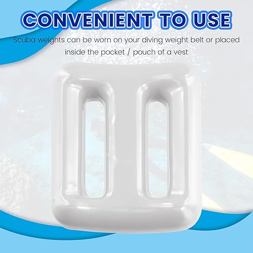 Nudiuhis Tauchgewichte für Gerätetauchen, Gewichtsgürtel, Beschichtetes Blei, Tauchgewichte, Beschichtete Tauchgewichte, Tauchgürtelgewichte 1500 G,