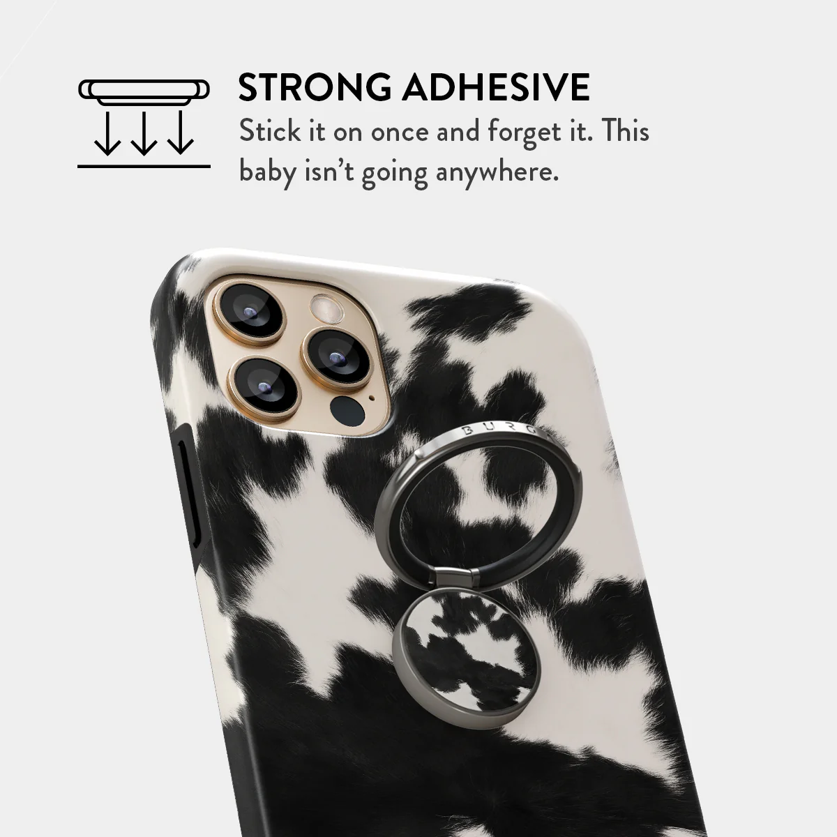 Achromatic - Adhesive Ring Holder