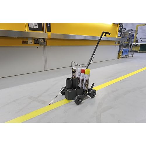 DURABLE | Farbmarkierwagen DURALINE® EasyTrack | Strichbreite 40-100 mm | passend für 750 ml Dosen
