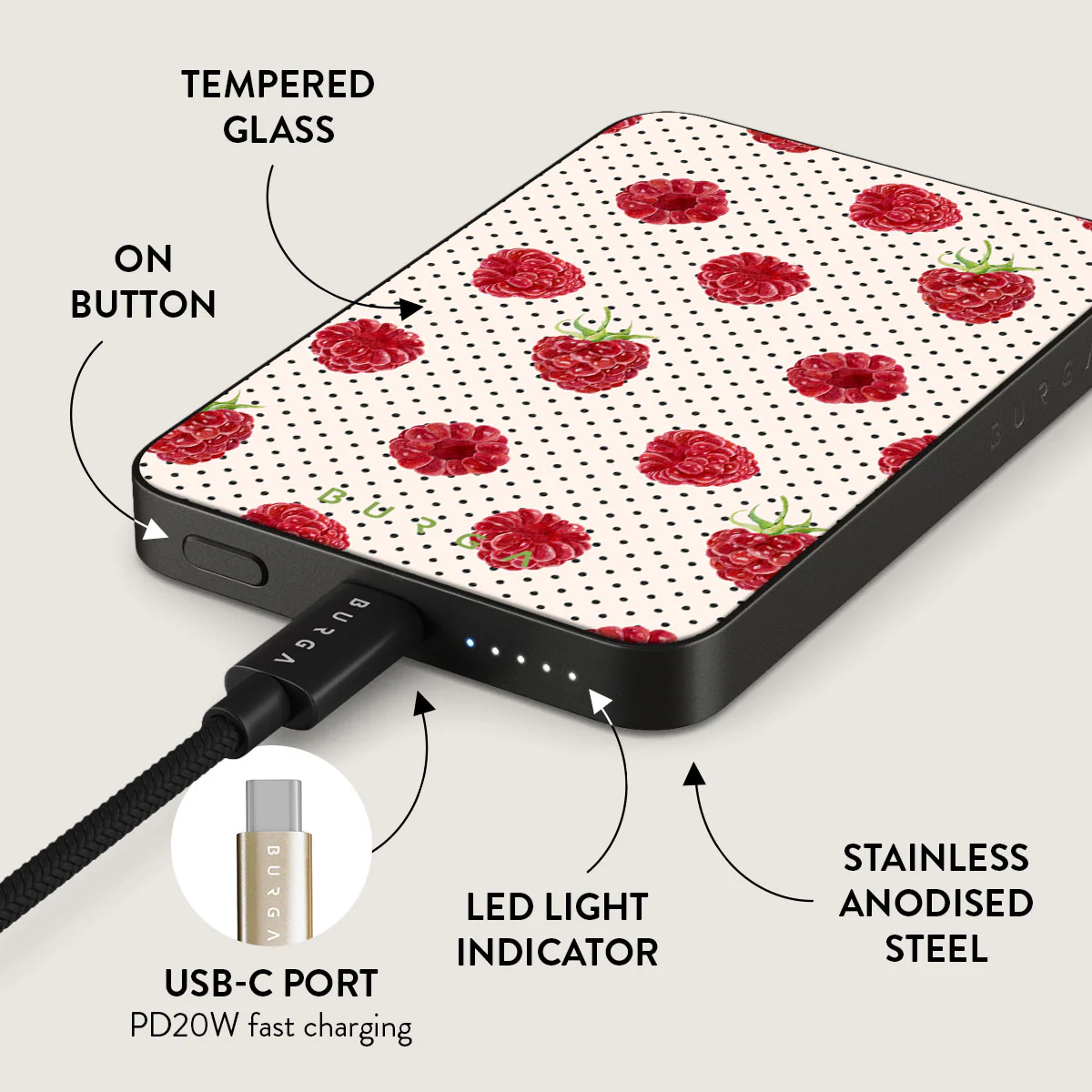 Summer Forever - Magnetic Power Bank