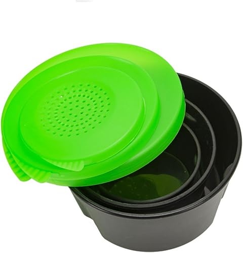 Fcnjsao Angeln Lockt Köder Box Angeln Live Köder Lockt Lagerung Fall Köder Container Angeln Lockt Tackle Box Für Live Köder