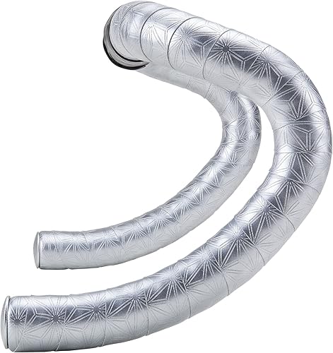 SUPACAZ BLING Silber mit schwarzen Steckern + Silikongel Standard