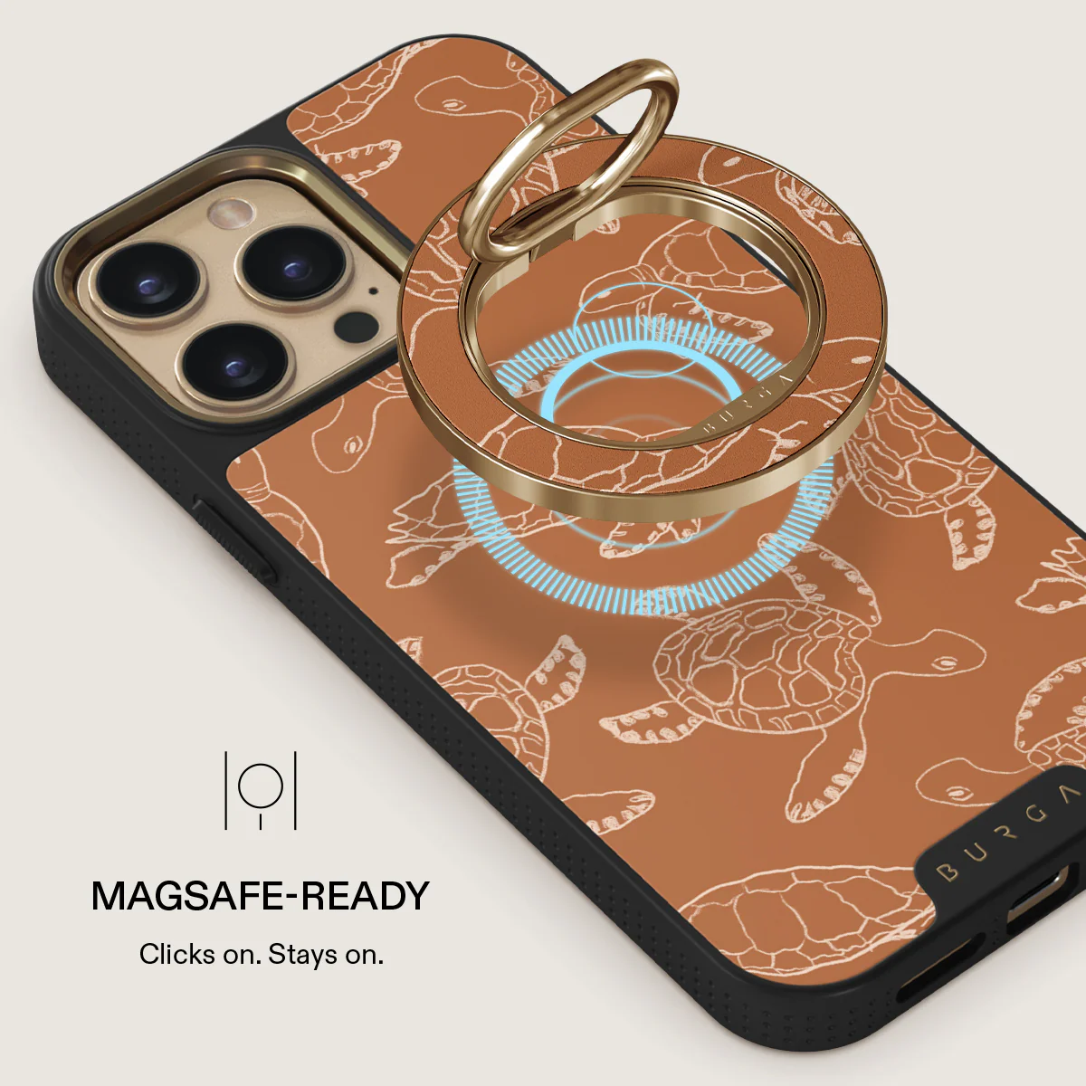 Earth Shell - Magnetic Ring Holder