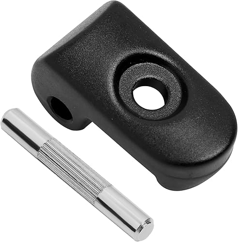 Klappbare Hakenverschlussgleiter, zusammenklappbarer Schnallenhalter, verstärkter Verschlusslasche, elektrisch, verstärkter Verriegelungsriegel, kompatibel mit Xiaomi M365 Elektroroller