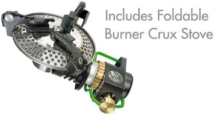 Optimus CRUX mit Terra Weekend HE Kochset Campingkocher Gaskocher