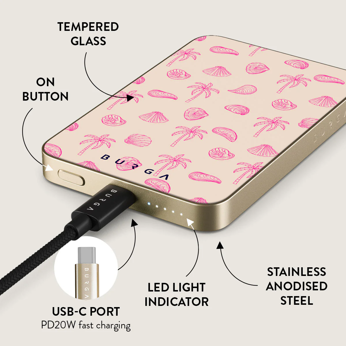 Beach Please - Magnetic Power Bank